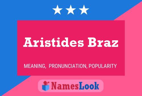 Aristides Braz 名字海报