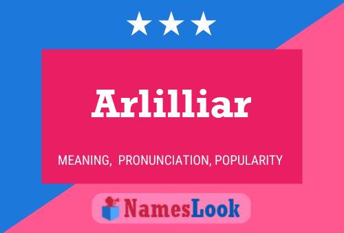 Arlilliar 名字海报