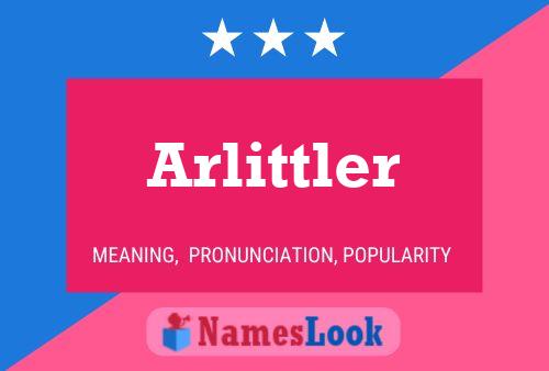 Arlittler 名字海报