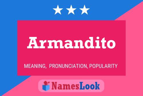 Armandito 名字海报