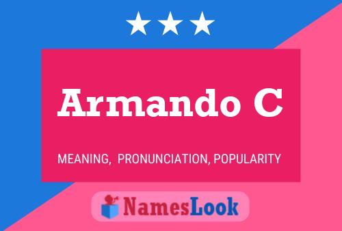 Armando C 名字海报