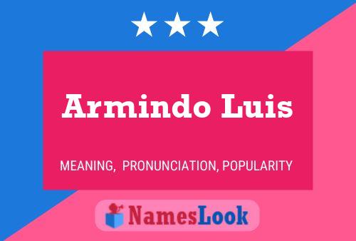 Armindo Luis 名字海报