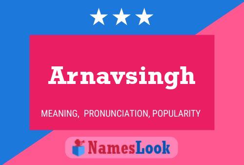 Arnavsingh 名字海报