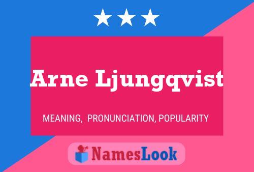 Arne Ljungqvist 名字海报