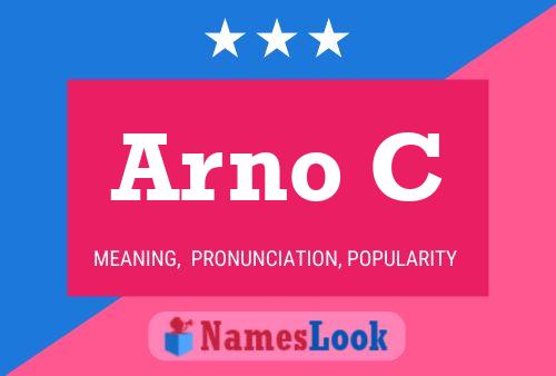 Arno C 名字海报