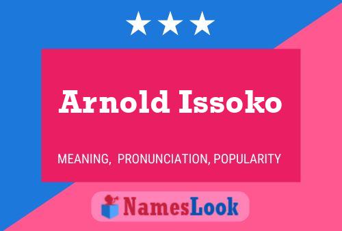 Arnold Issoko 名字海报