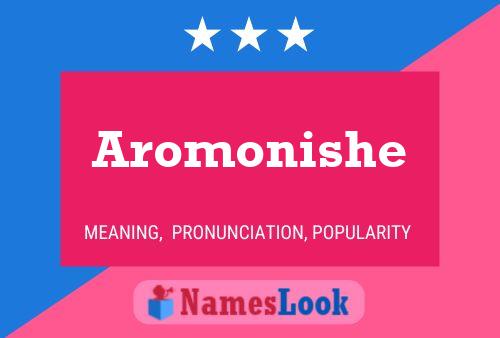 Aromonishe 名字海报