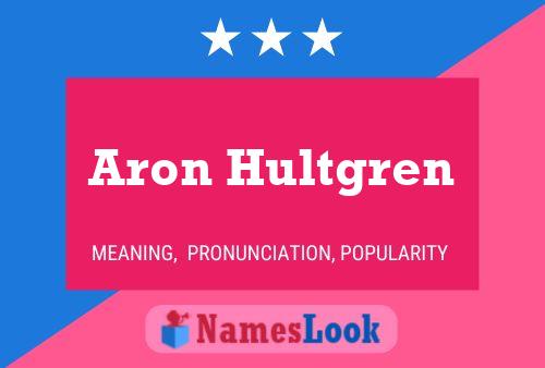 Aron Hultgren 名字海报