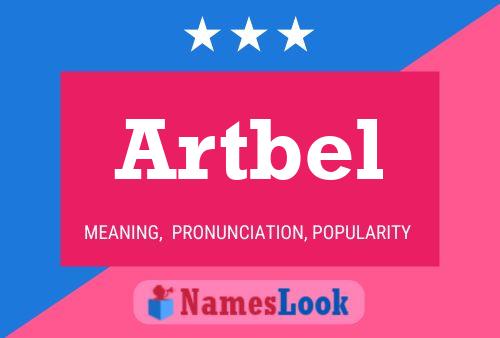 Artbel 名字海报