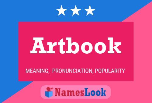 Artbook 名字海报