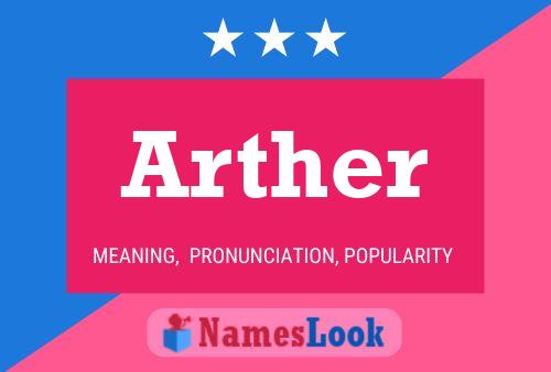 Arther 名字海报