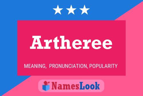 Artheree 名字海报