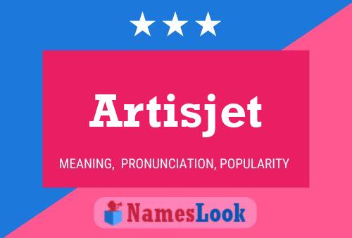 Artisjet 名字海报