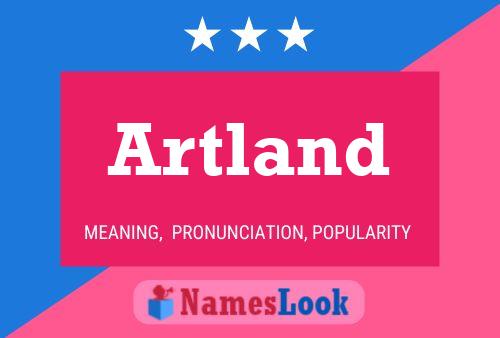 Artland 名字海报