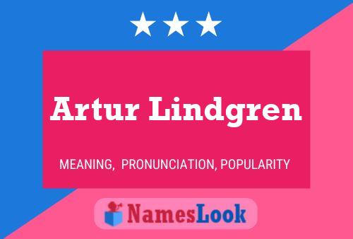 Artur Lindgren 名字海报