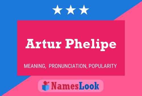 Artur Phelipe 名字海报