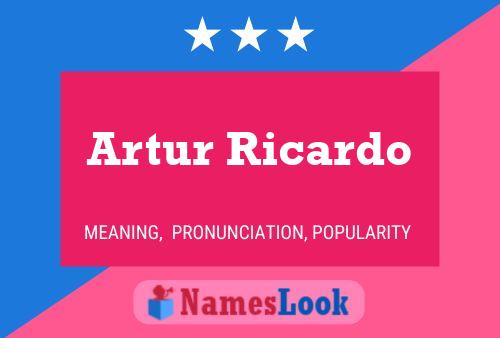 Artur Ricardo 名字海报