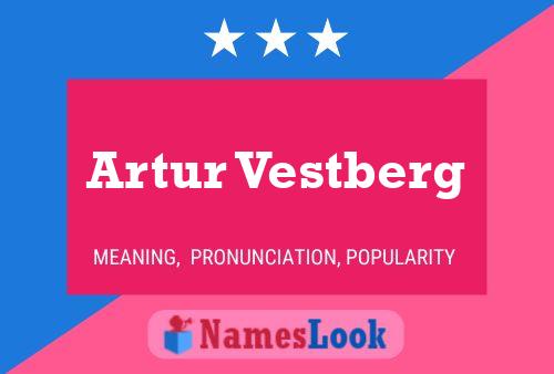 Artur Vestberg 名字海报