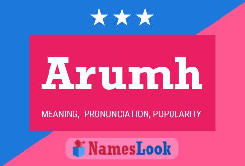 Arumh 名字海报