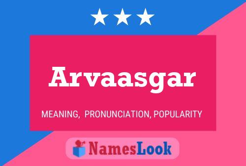 Arvaasgar 名字海报