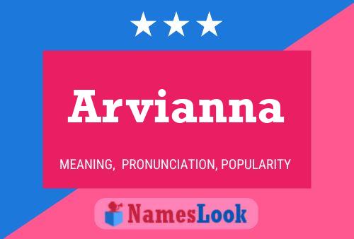 Arvianna 名字海报