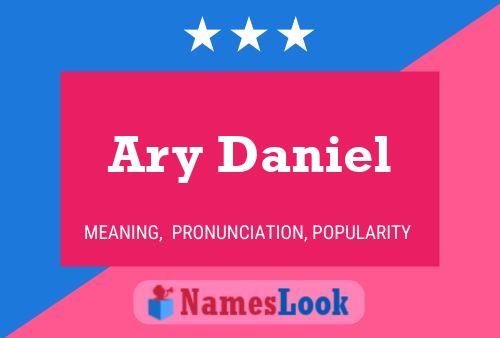 Ary Daniel 名字海报