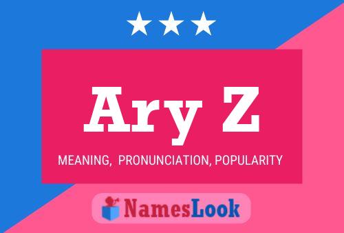 Ary Z 名字海报