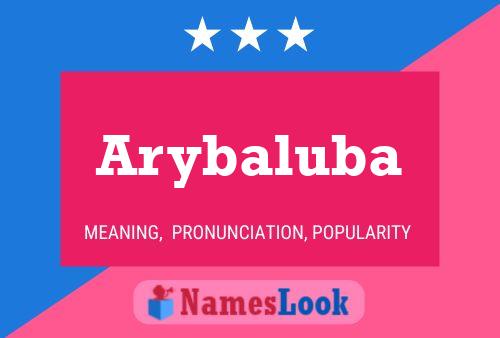 Arybaluba 名字海报