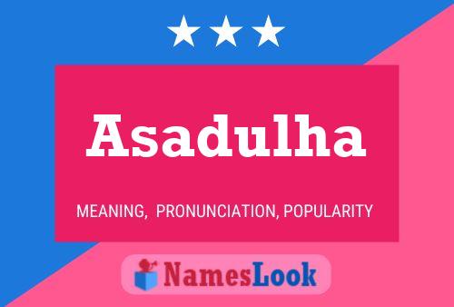 Asadulha 名字海报