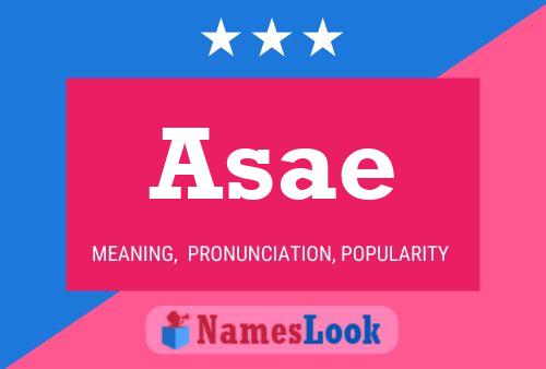 Asae 名字海报