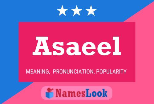 Asaeel 名字海报