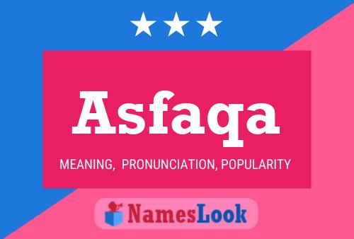 Asfaqa 名字海报