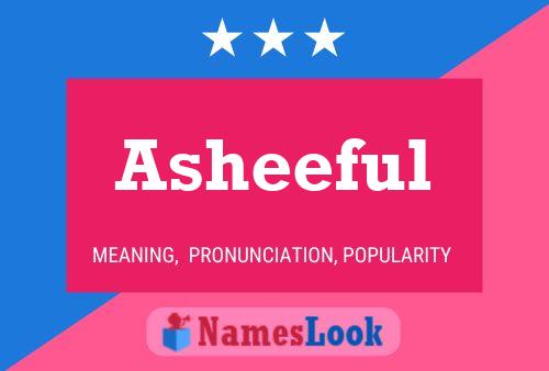 Asheeful 名字海报