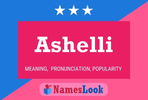 Ashelli 名字海报