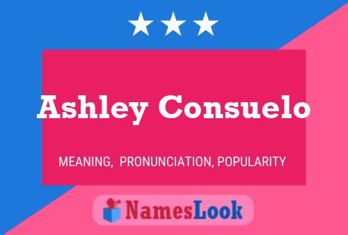 Ashley Consuelo 名字海报