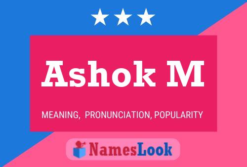 Ashok M 名字海报