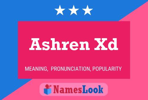 Ashren Xd 名字海报