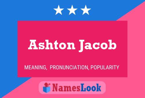 Ashton Jacob 名字海报