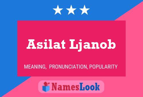 Asilat Ljanob 名字海报