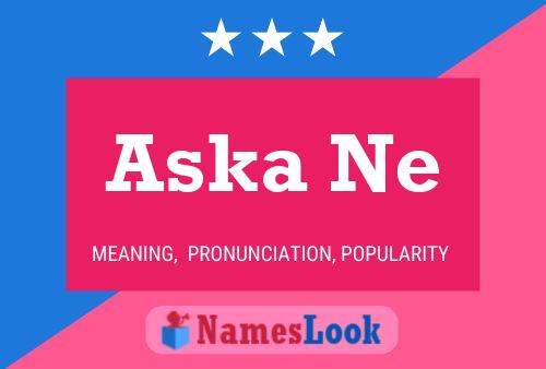 Aska Ne 名字海报