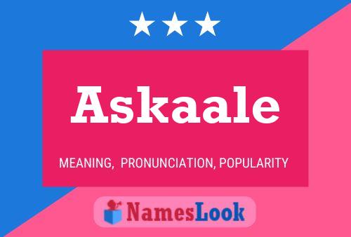 Askaale 名字海报