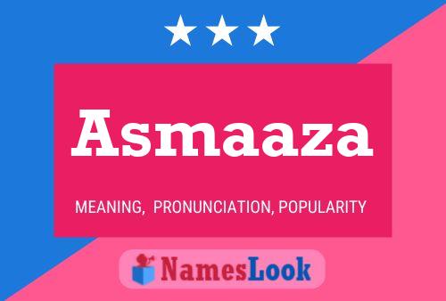 Asmaaza 名字海报