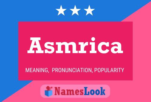 Asmrica 名字海报