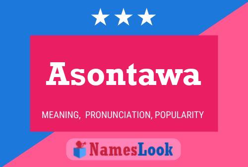 Asontawa 名字海报