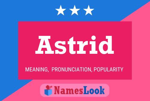 Astrid 名字海报