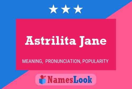 Astrilita Jane 名字海报