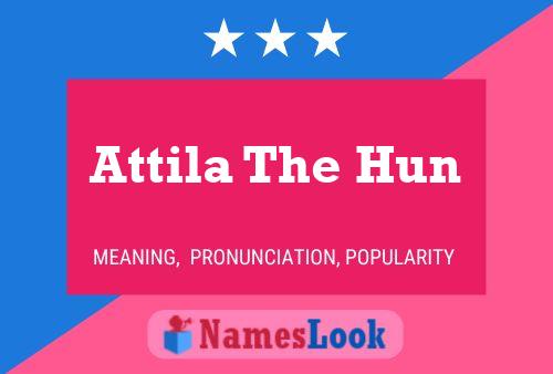 Attila The Hun 名字海报