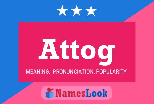 Attog 名字海报