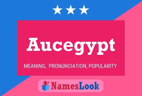 Aucegypt 名字海报