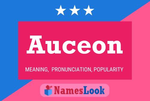 Auceon 名字海报